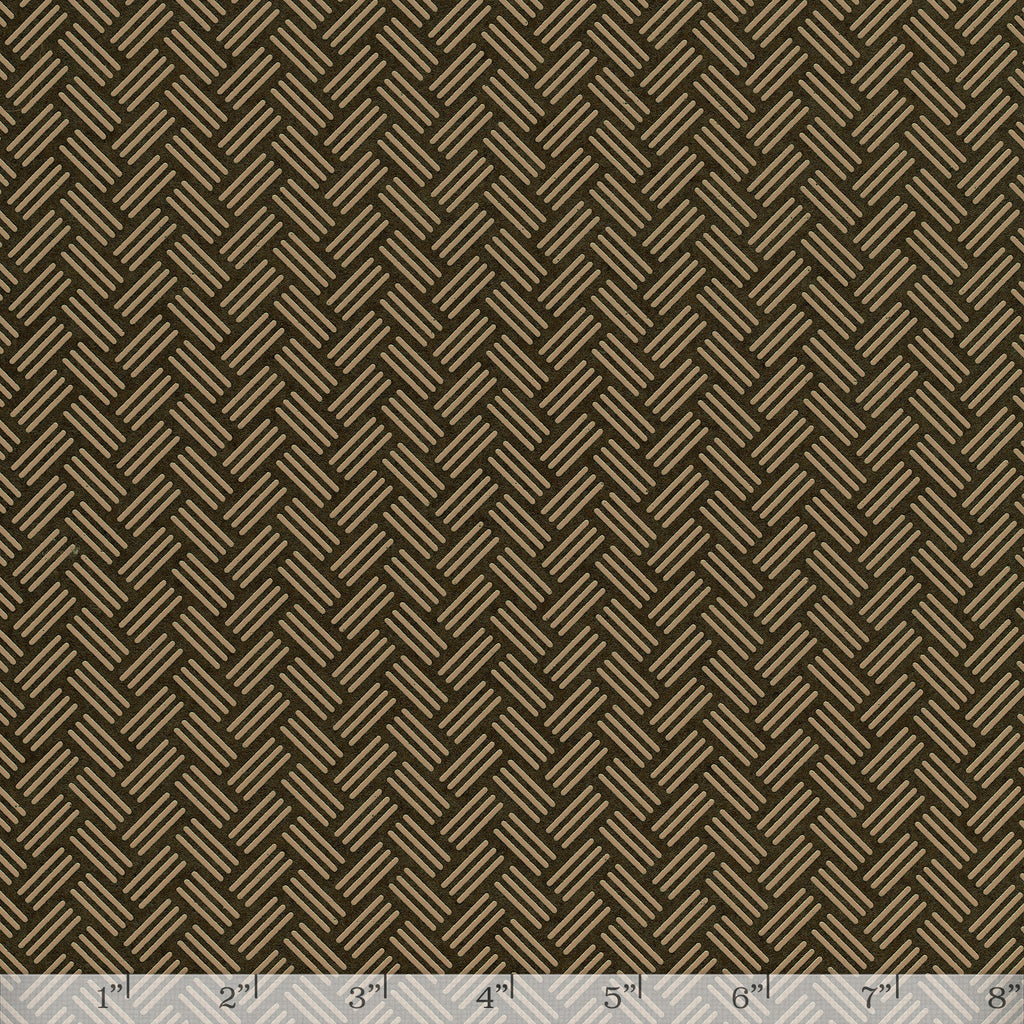 Lacquered Yuzen - Basketry Tan