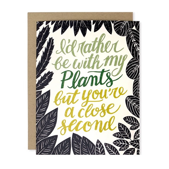 Close Second Single Card