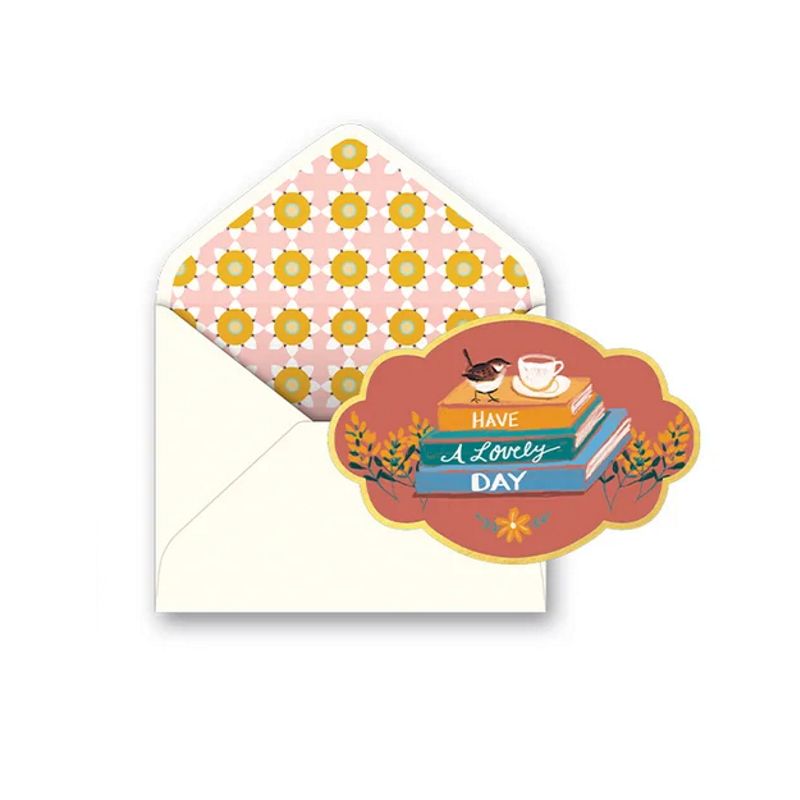 Happy Birthday Book Lover Single Card