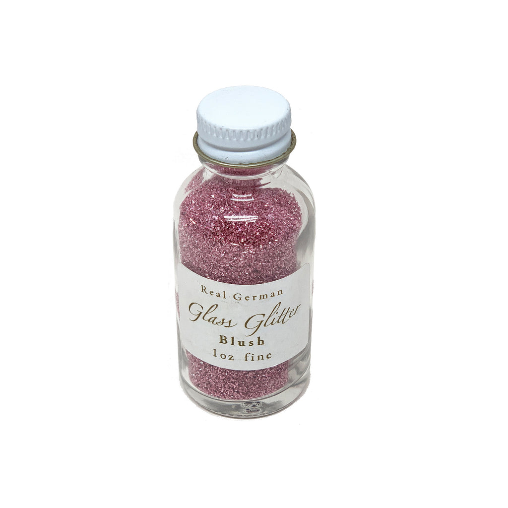 Blush German Glass Glitter - 1oz