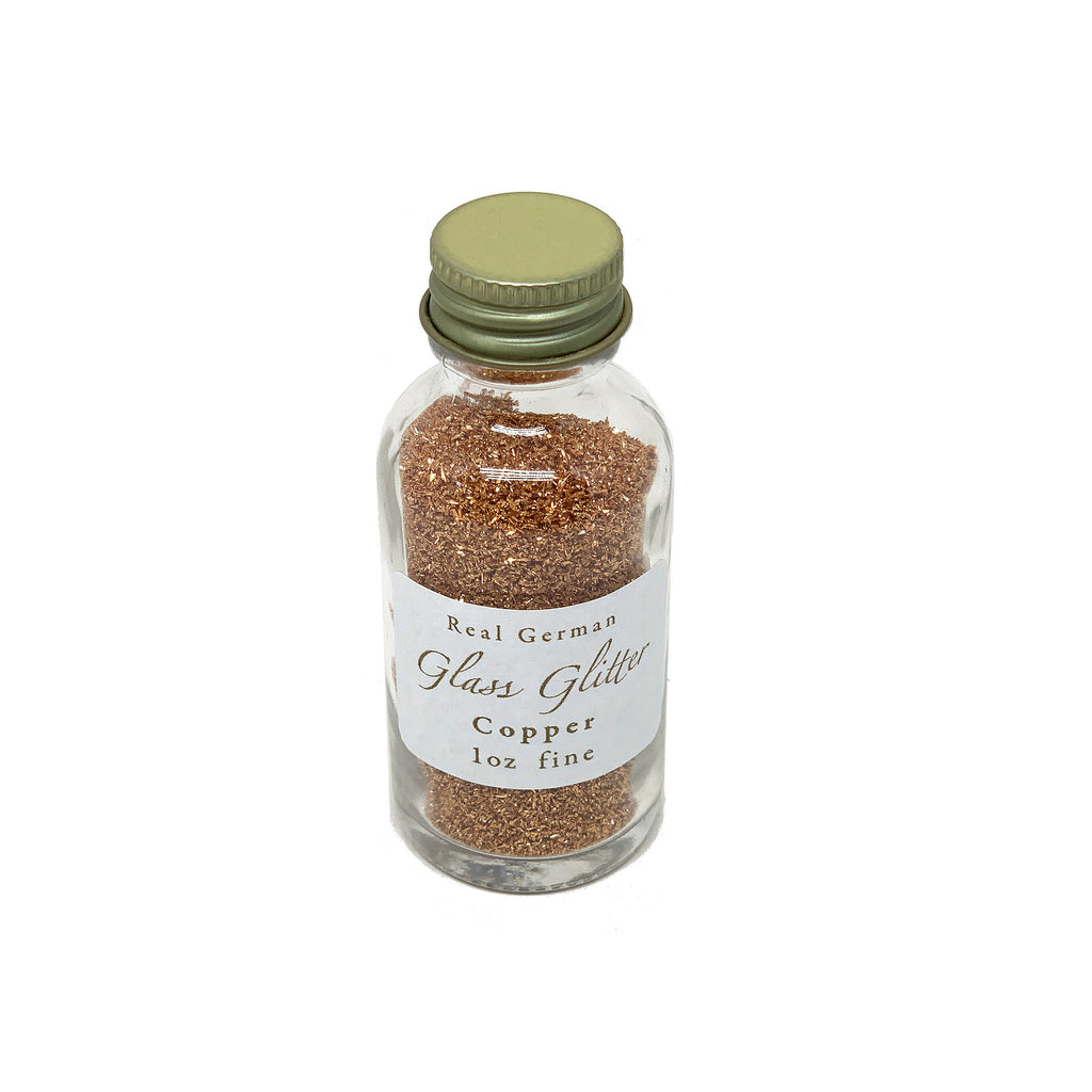 Copper German Glass Glitter- 1oz