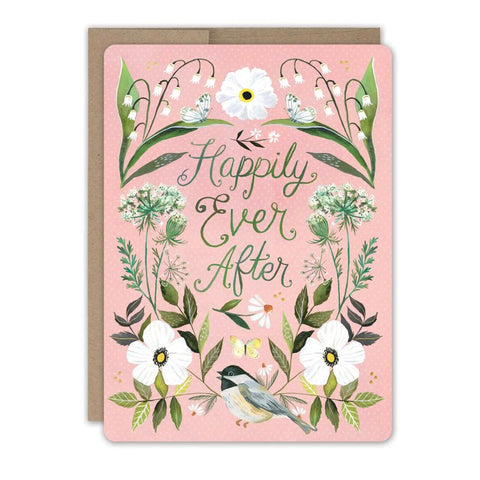 Happily Ever After Wedding Single Card