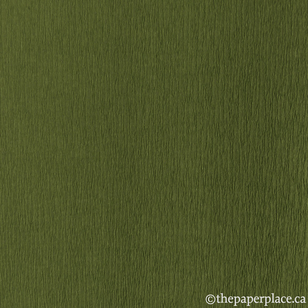 90g Double-Sided Crepe - Leaf/Moss