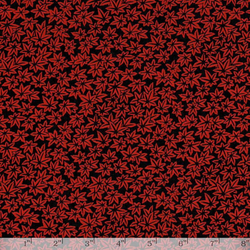 Lacquered Yuzen - Momiji Red