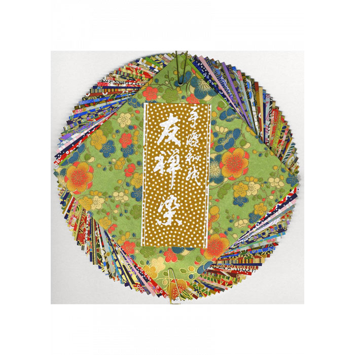 10cm Yuzen Patterned Origami - 40 Sheets