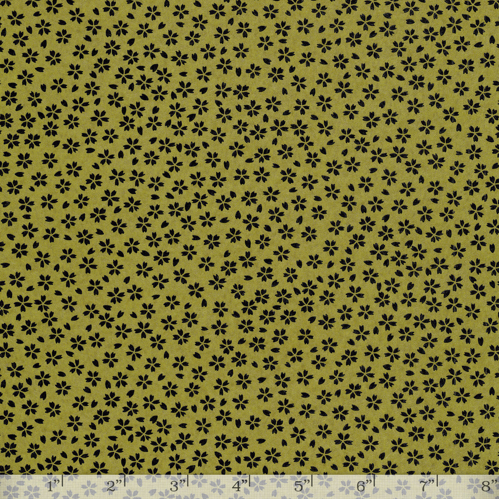 Lacquered Yuzen - Sakura Green