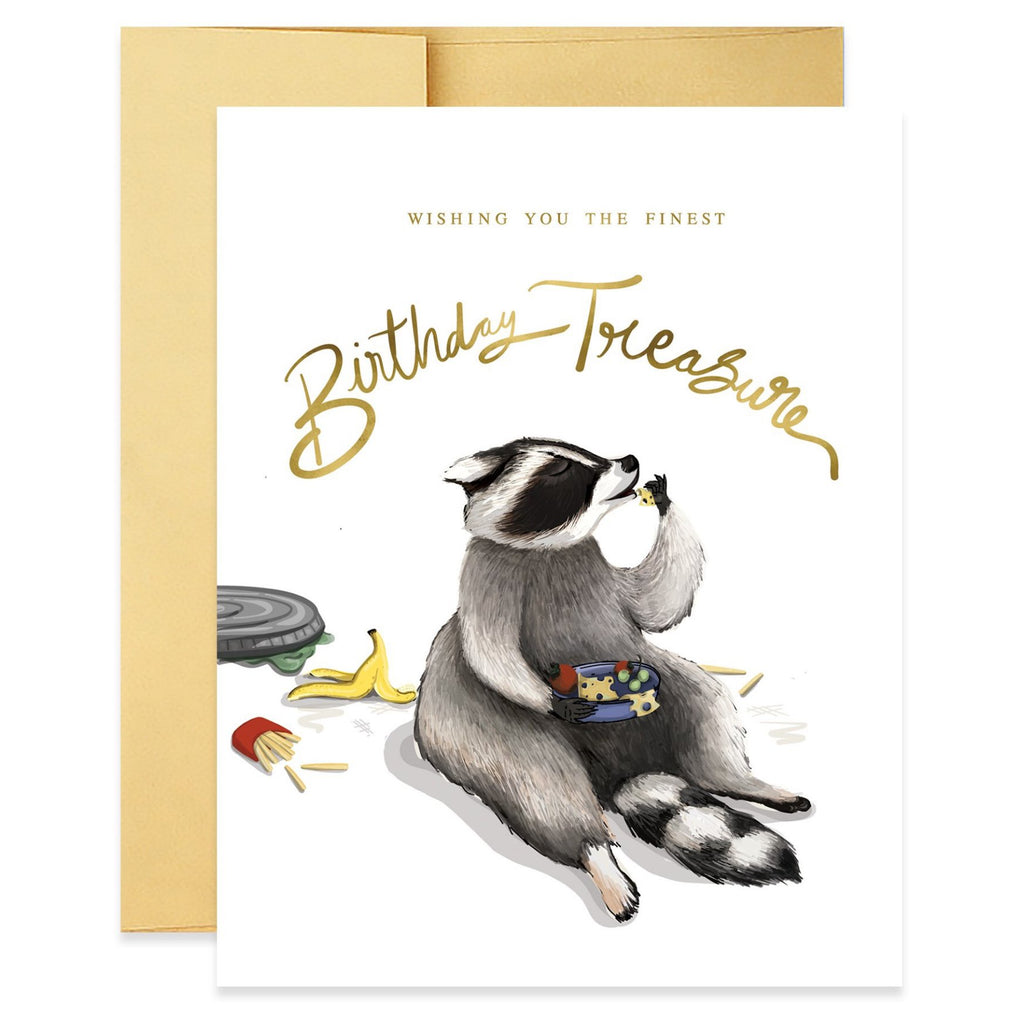 Trashy Birthday Single Card