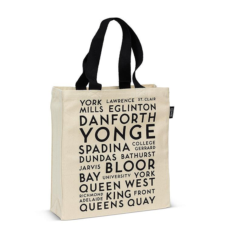 Toronto Streets Tote Bag