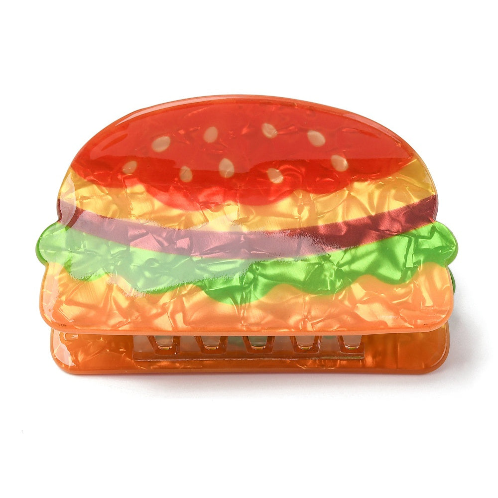 Cheeseburger Claw Clip