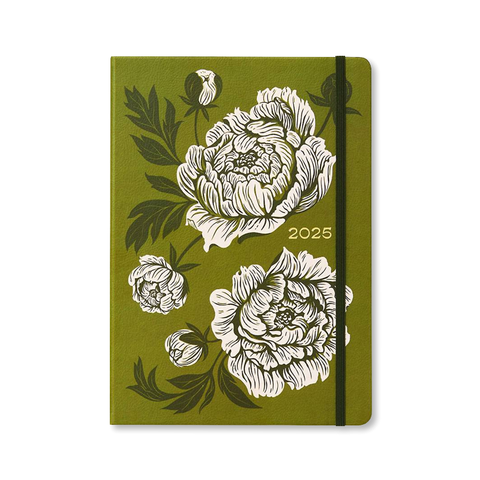 2025 Vintage Floral Monthly Planner