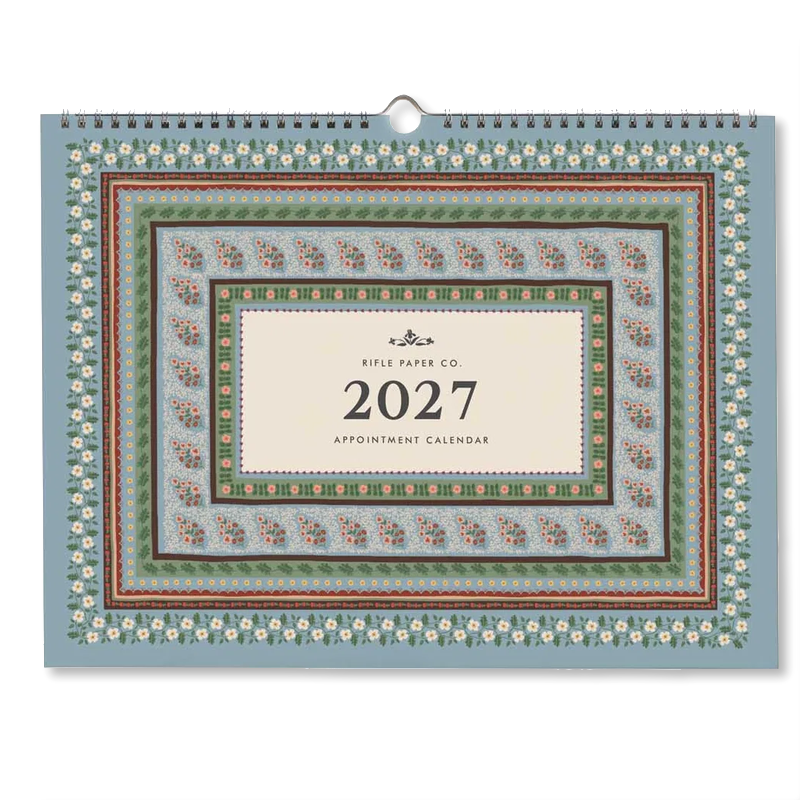 2027 Paisley Appointment Wall Calendar