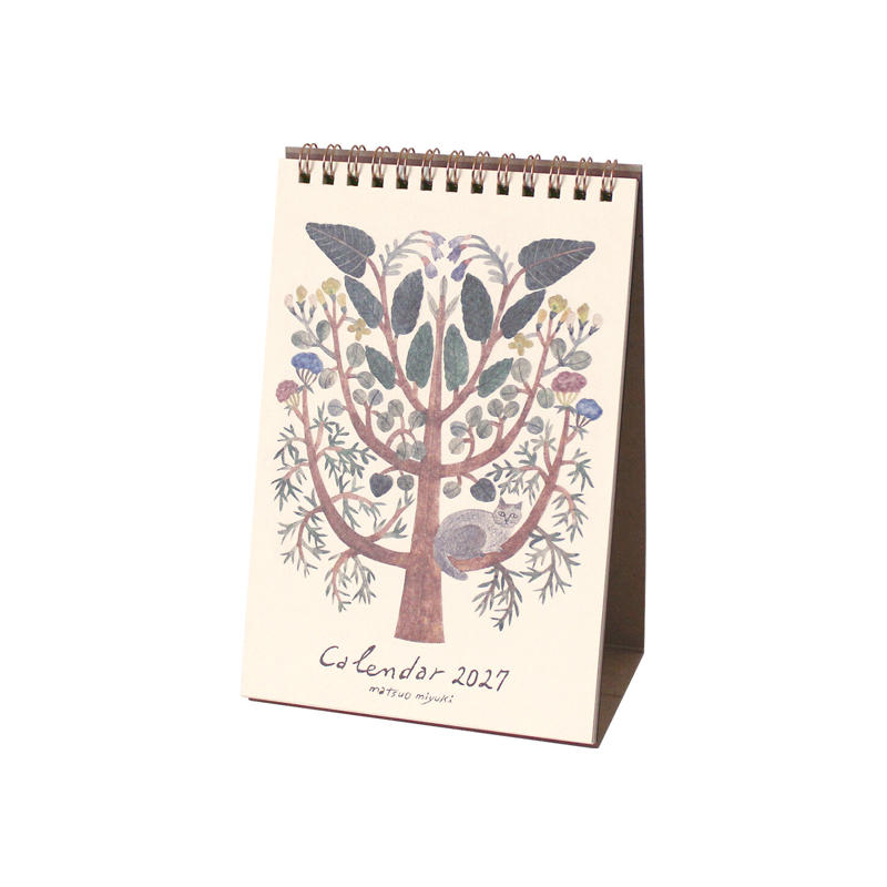 2027 Kurashi Desk Calendar