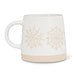 Snowflake Row Stoneware Mug