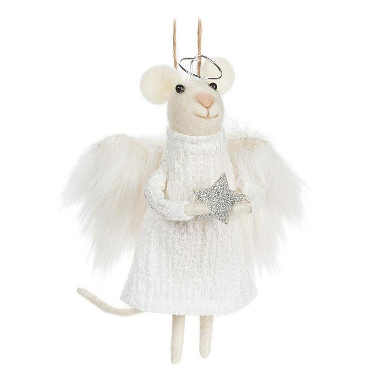 Angel Mouse Ornament