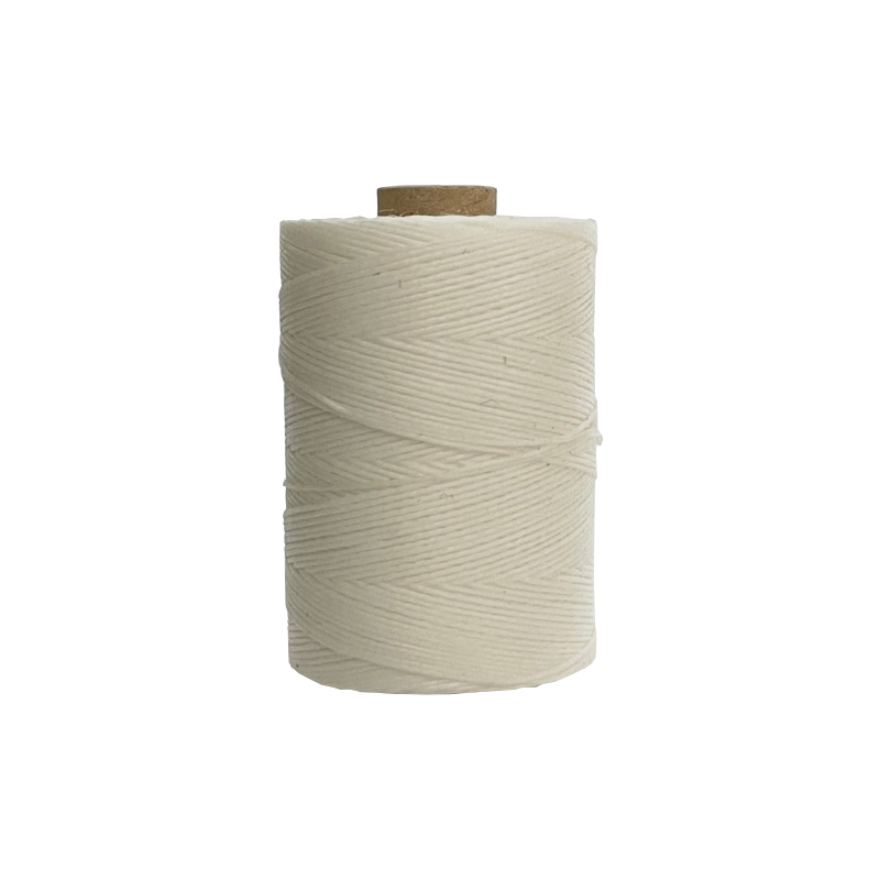 2-Ply Wax Linen Thread - White