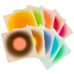 7.5cm Bokashi Halo Gradient Origami - 200 Sheets