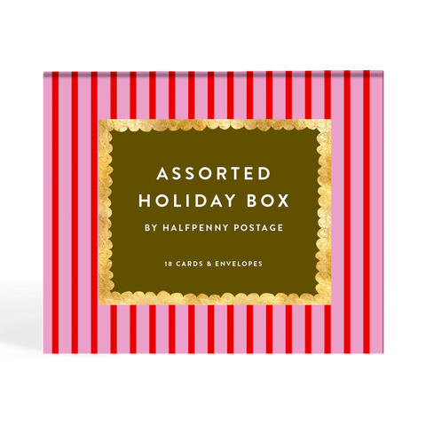 Holiday Stamps Boxed Cards