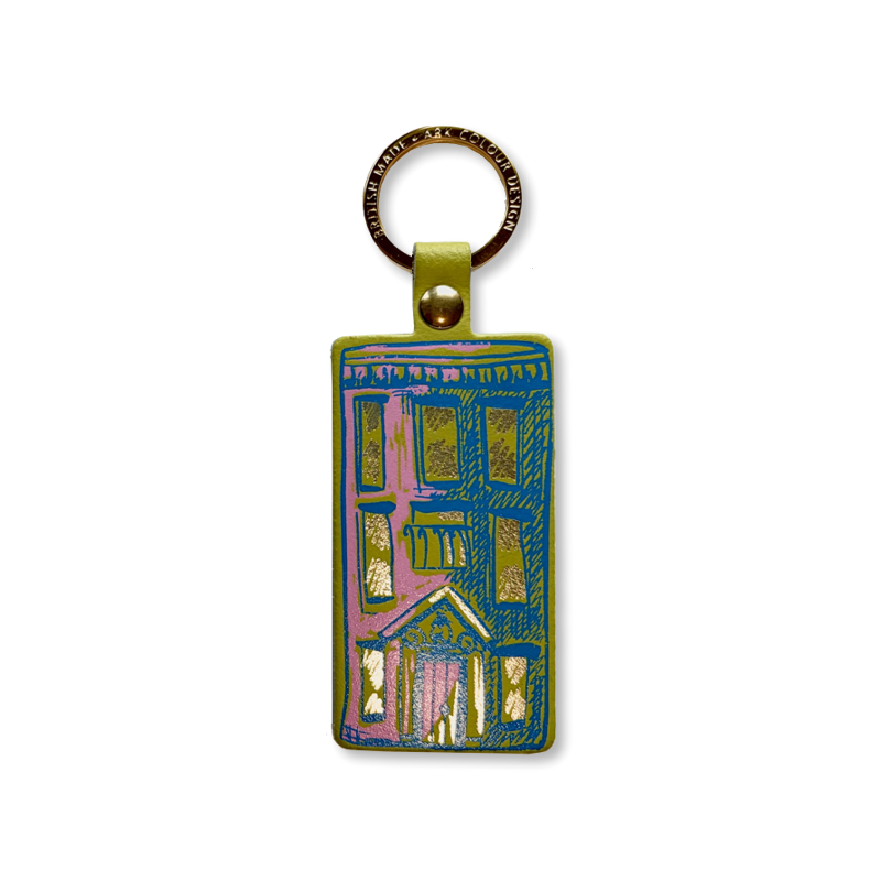 Apartment Keyring - Acid Green