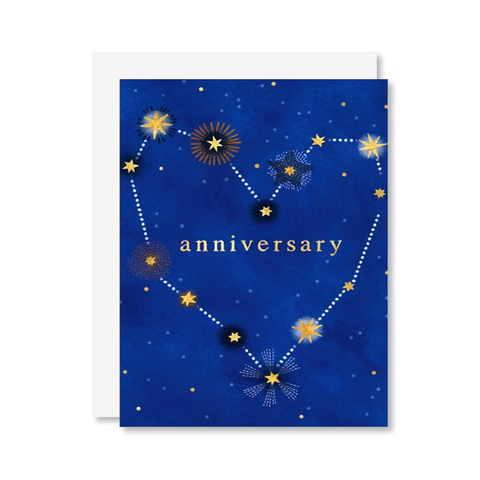 Anniversary Sky Single Card