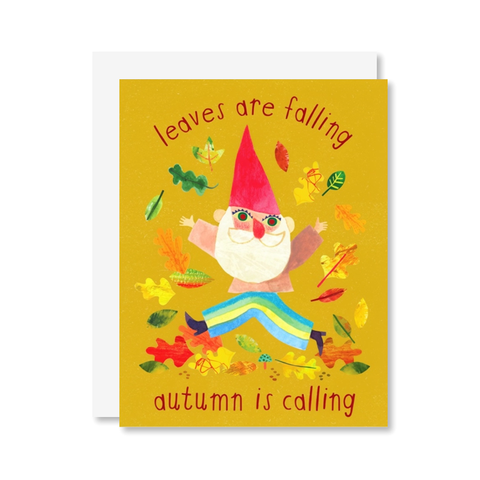 Autumn is Calling Single Card