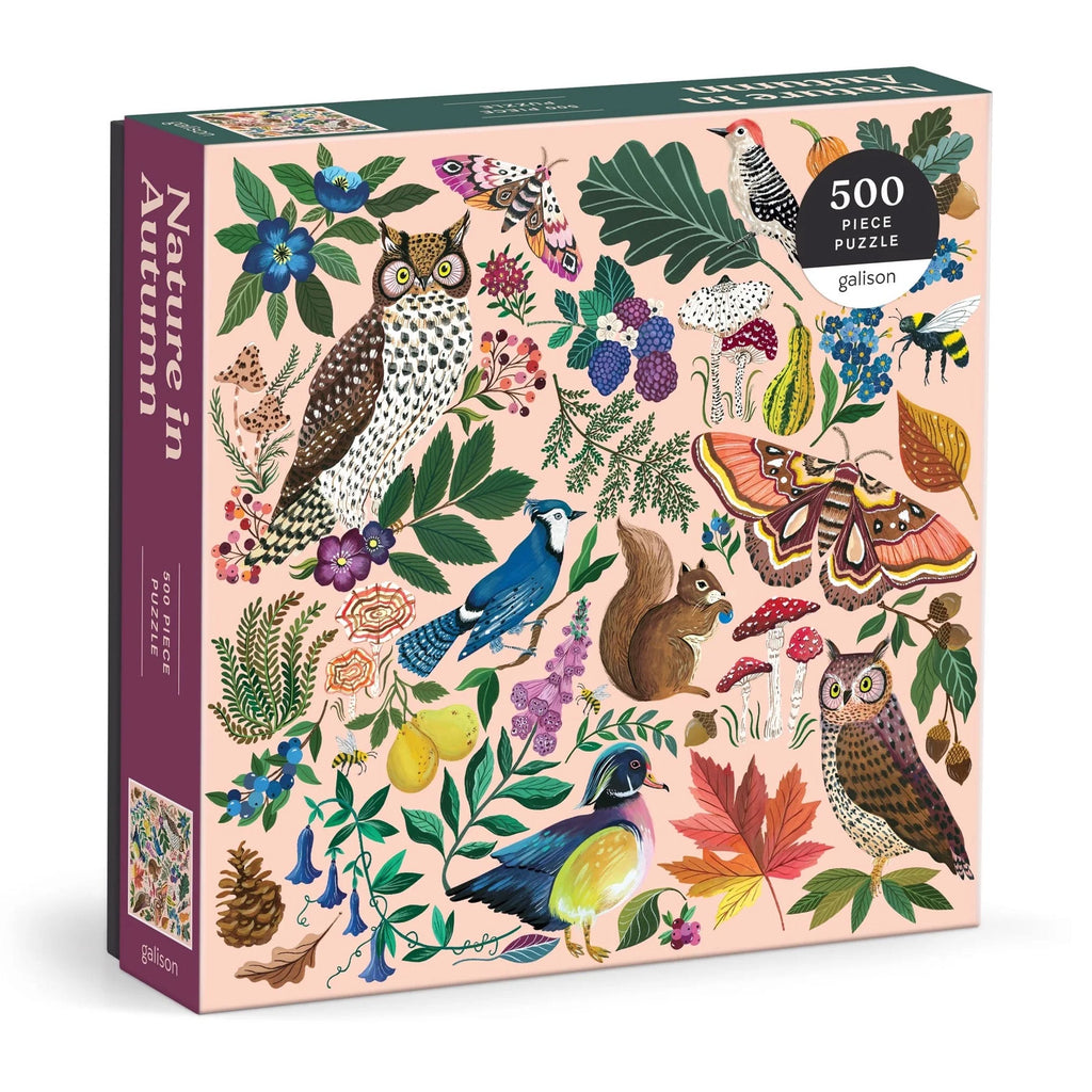 Nature In Autumn 500 Piece Puzzle