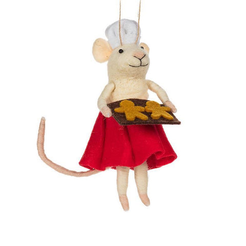 Baking Beatrice Mouse Ornament