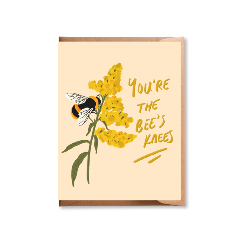 You're The Bees Knees Single Card