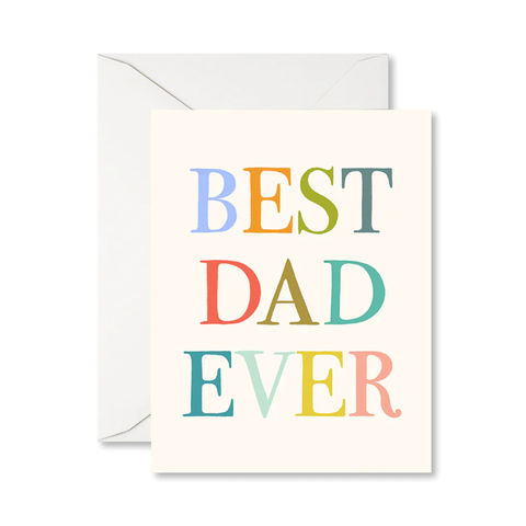 Best Dad Ever Father's Day Single Card