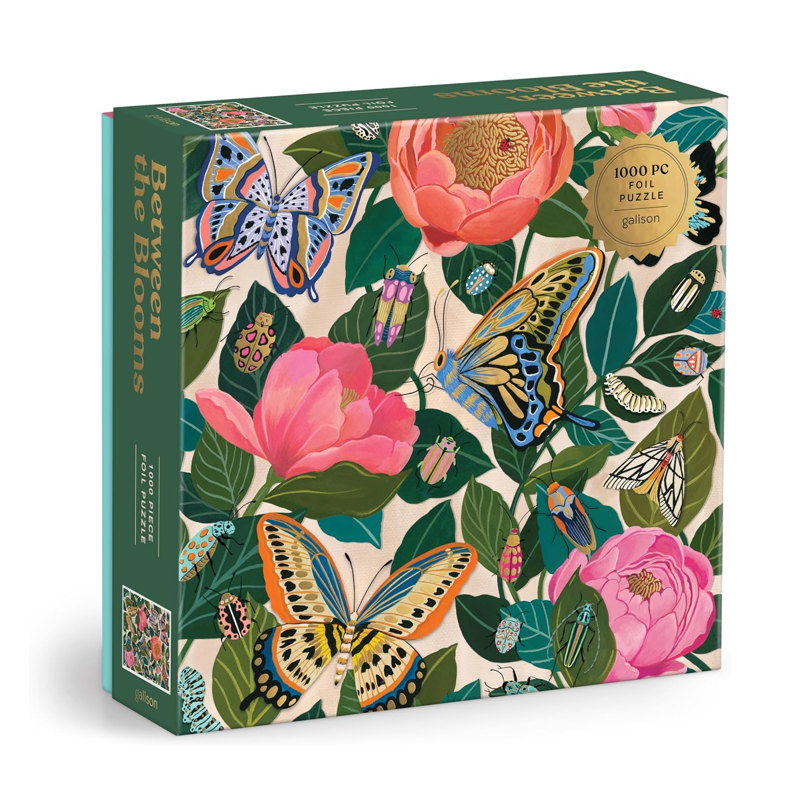 Between The Blooms 1000 Piece Foil Puzzle
