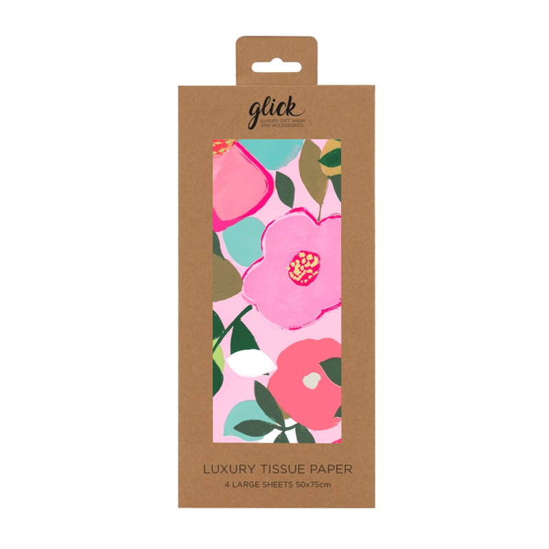 Big Floral Tissue Paper Pack