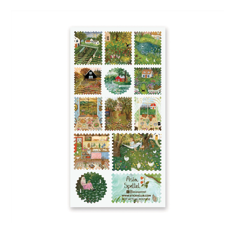 Blooming Countryside Sticker Set