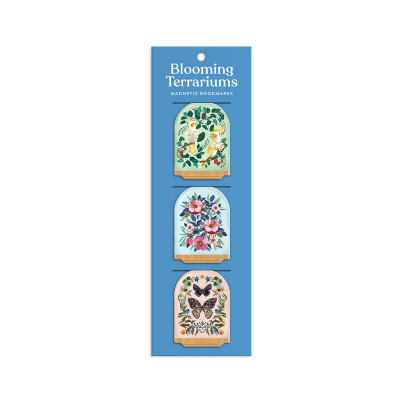 Blooming Terrariums Magnetic Bookmarks S/3