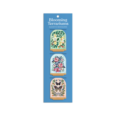 Blooming Terrariums Magnetic Bookmarks S/3