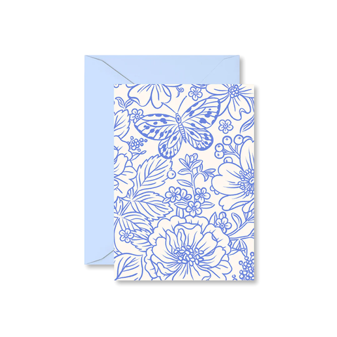 Blue Garden Mini Boxed Cards