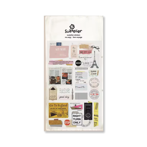 Bon Voyage Deco Sticker Set