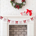 Red & Pink Bow Garland - 2.5m