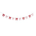 Red & Pink Bow Garland - 2.5m