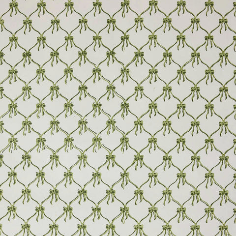 Bows Holly Green Wrap Sheet