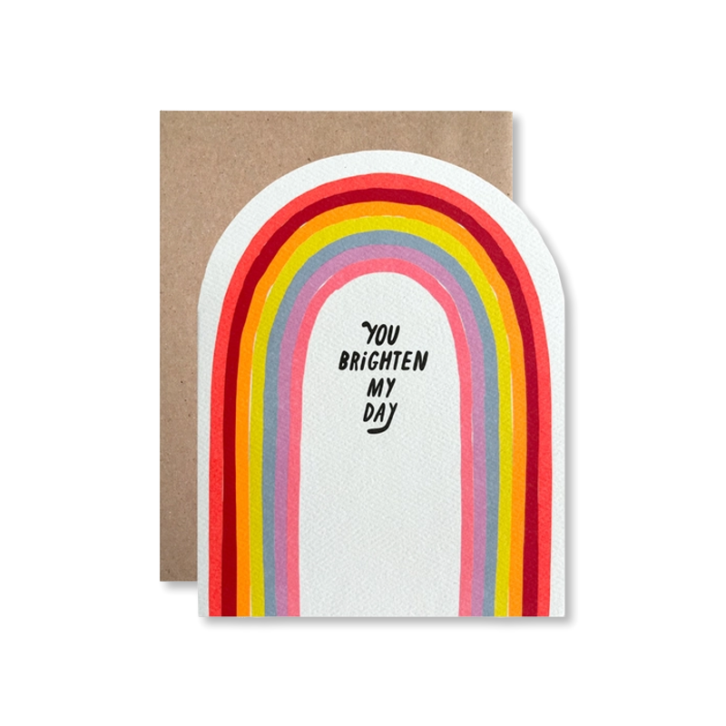 You Brighten My Day Single Card