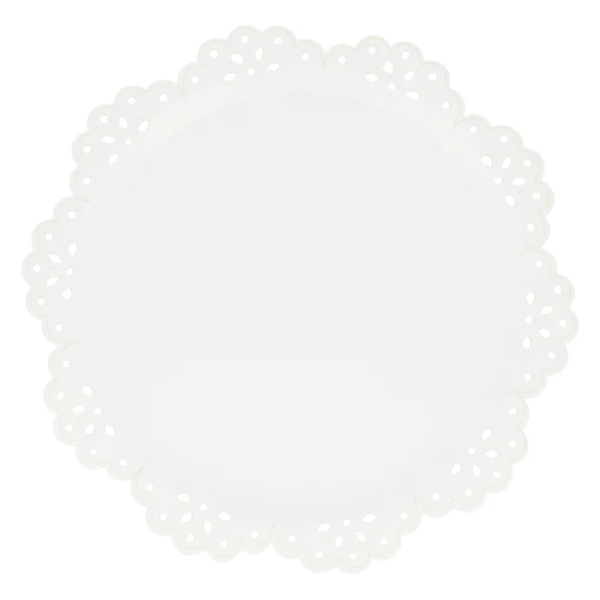 Broderie Anglaise Lace Plates