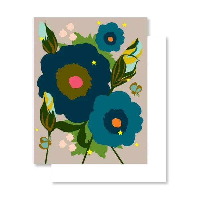Buds & Flowers Single Card