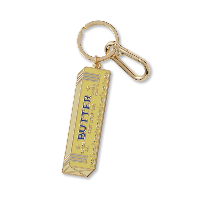 Rifle Paper Co. Butter Enamel Keychain