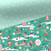 Candy Cane Lane Double Sided Gift Wrap Sheet