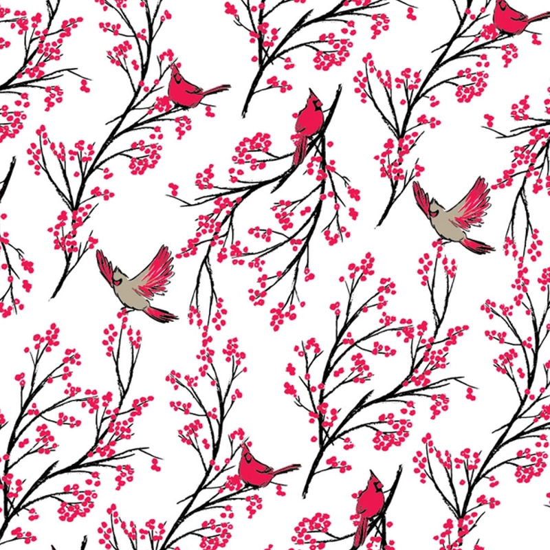 Cardinals Gift Wrap Sheet