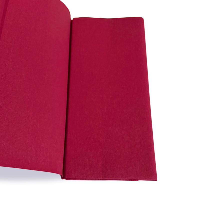 90g Double-Sided Crepe - Carmine Red/Carmine Red