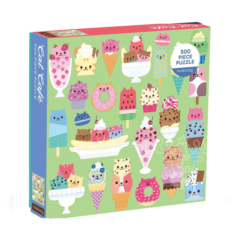 Cat Cafe 500 Piece Puzzle