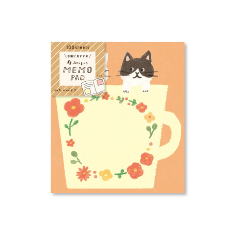 Japanese Cat Memo Pad