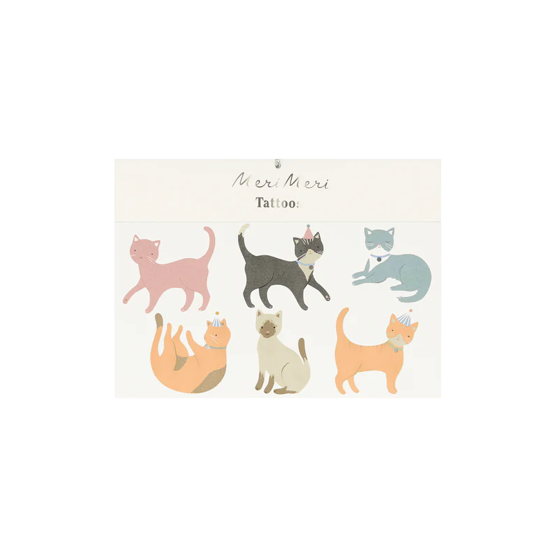 Cat Temporary Tattoos