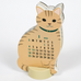 2026 Cat Die Cut Calendar