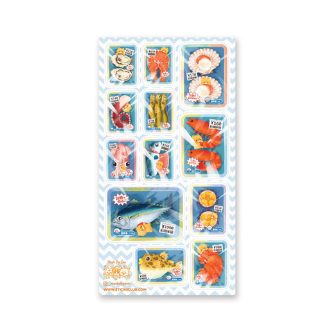 Catch of the Day Sticker Sheet